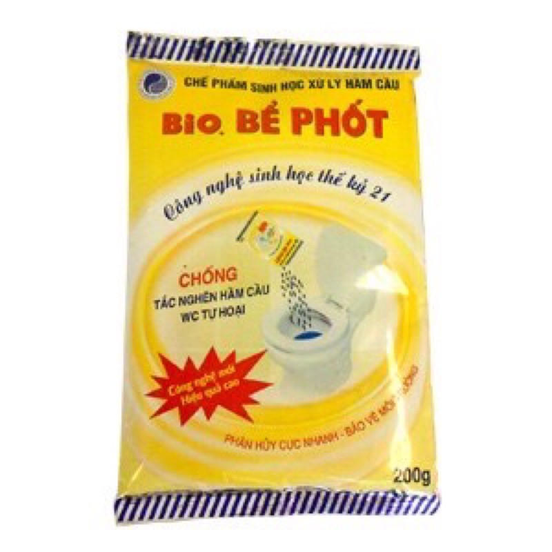 Men xử lý bể phốt công nghệ sinh học BIO