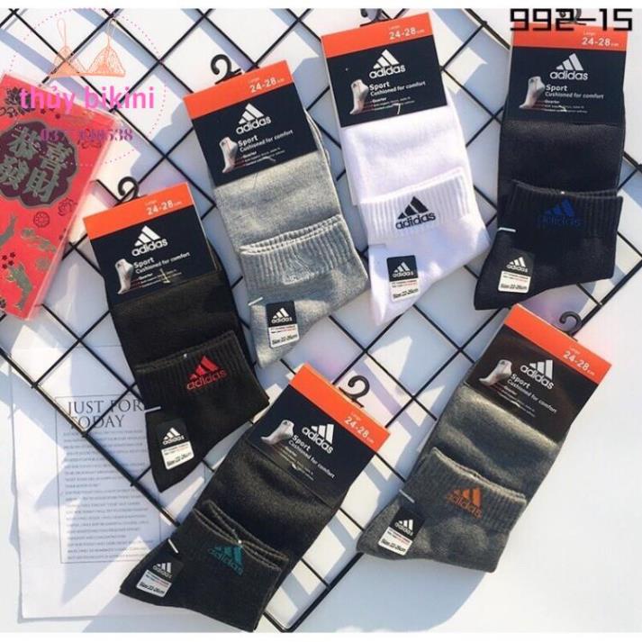 TẤT NAM ADIDAS CỔ CAO
