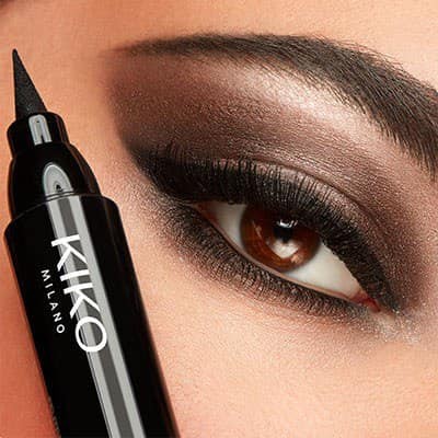 Bill Pháp - Bút kẻ mắt KIKO eyeliner On The Go Eye Marker màu 01 Black - Made in Italy