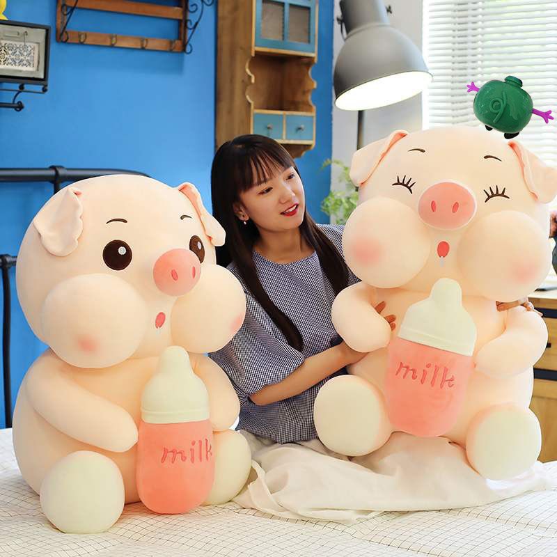 Gấu bông - Gối ôm Heo sữa Hổ sữasiêu cute, hàng chất lượng cao – Size 80cm