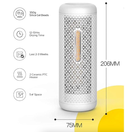 Máy hút ẩm mini Deerma CS50M - Hàng Chính Hãng