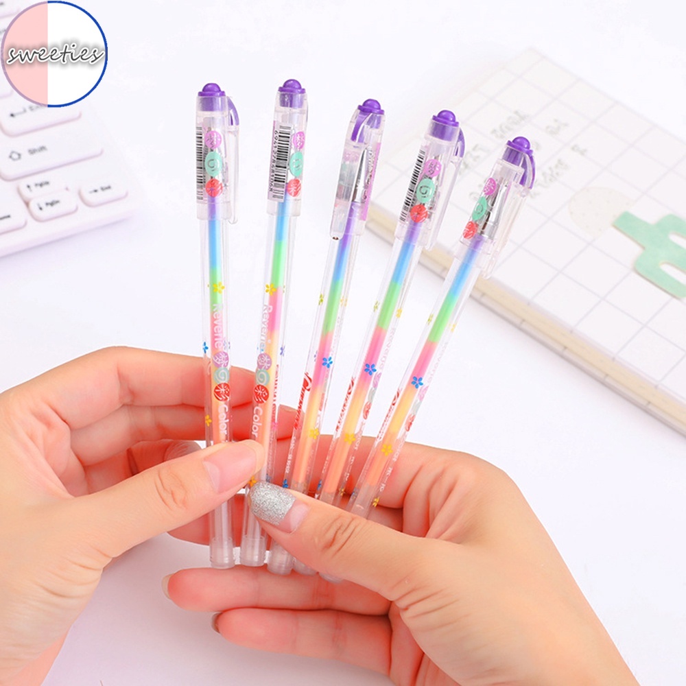 1 Bút Dạ Quang 6 Màu Sắc Ngẫu Nhiên