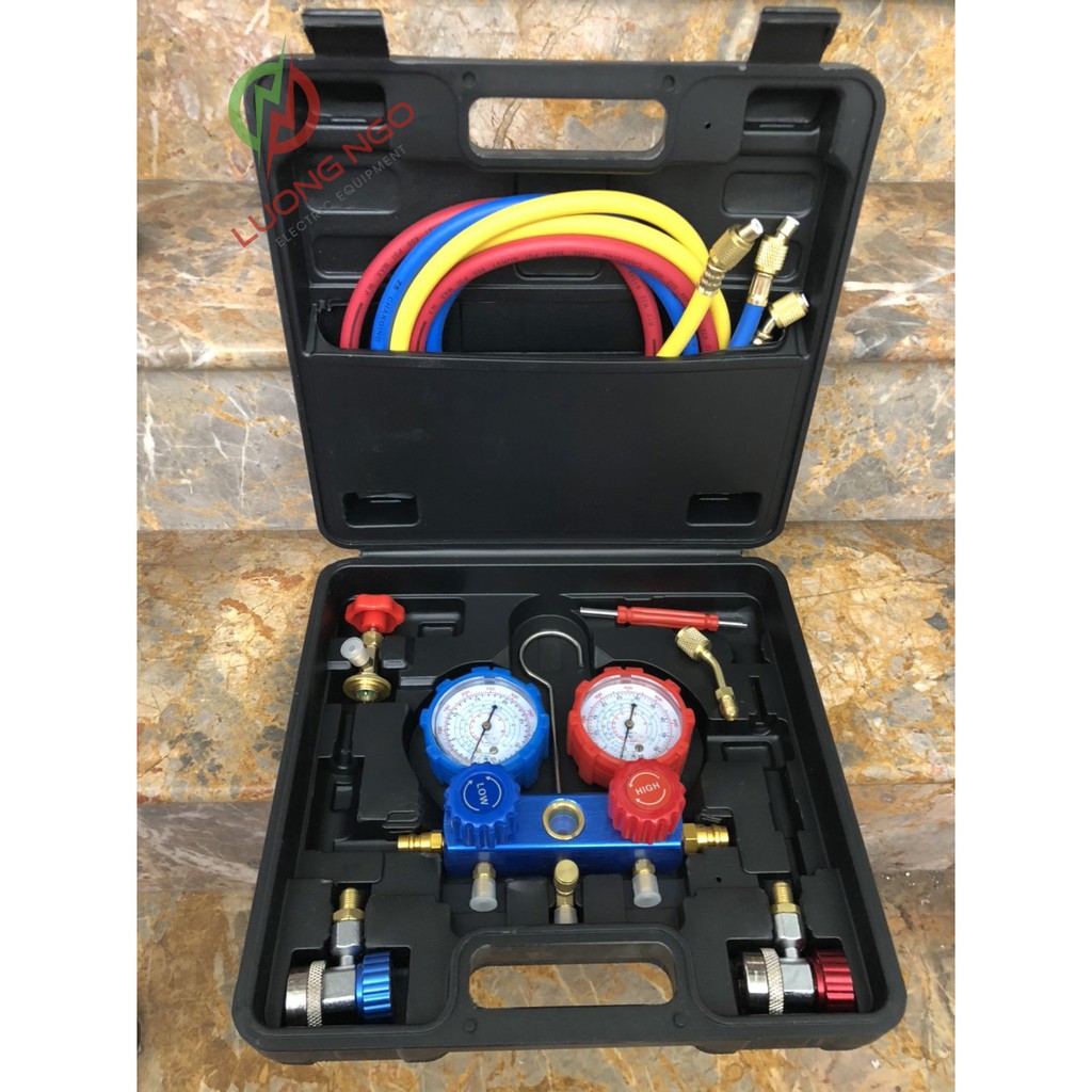 Bộ đồng hồ nạp gas lạnh đa năng