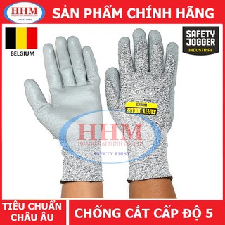Găng tay chống cắt Safety Jogger Shield, chống cắt cấp độ 5 cao nhất, chống dao cắt, thủy tinh cắt