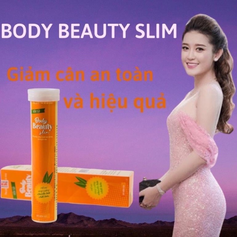 (Mua 3 tặng 1)BODY BEAUTY SLIM-VIÊN SỦI GIẢM CÂN CẤP TỐC-AN TOÀN- TỰ NHIÊN (MẪU MỚI NhẤT)