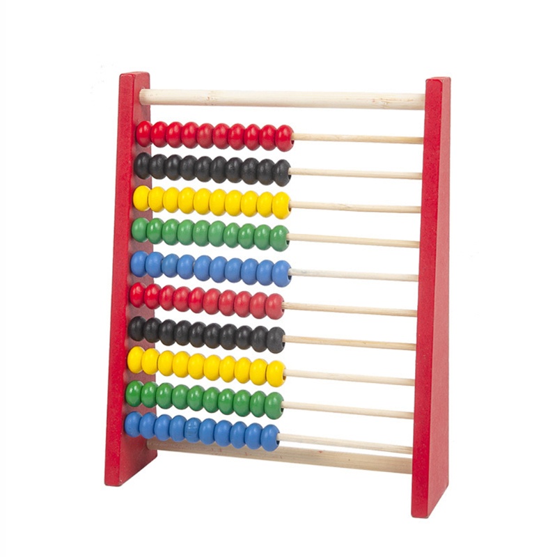 Bàn Tính Gỗ Đồ Chơi Cho Bé 3-6 Tuổi
