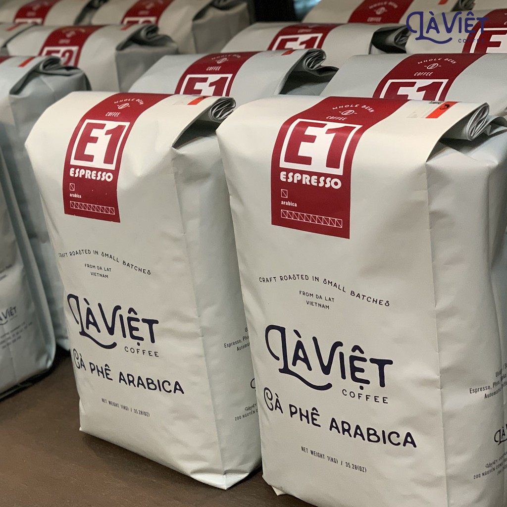 Cà Phê Nguyên Hạt LÀ VIỆT E1 100% Arabica 1kg Vị Cân Bằng | BigBuy360 - bigbuy360.vn