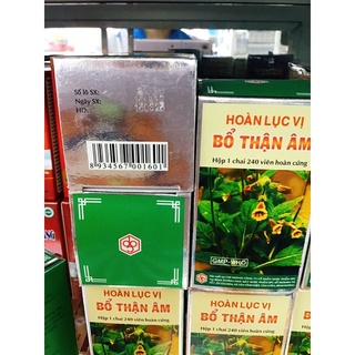 HOÀN LỤC VỊ BỔ THẬN ÂM opc (hộp 240 viên)