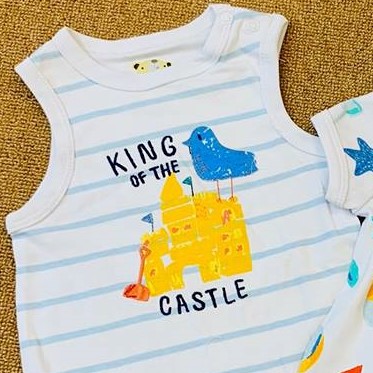 Set Body Cho Bé Size 0-3M  - Có Kèm Nón - Bộ Body Cộc Tay Hàng Xuất Xịn Cao Cấp Cho Bé Trai Bé Gái