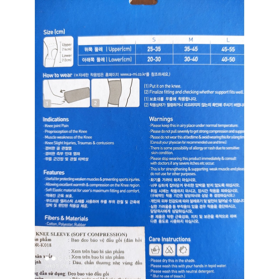 Đai Bảo Vệ Khớp Gối Hàn Quốc DR-MED DR-K018 CHÍNH HÃNG