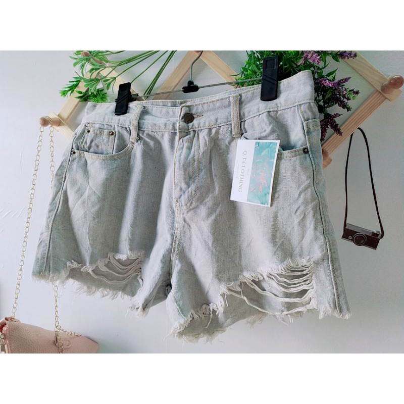 Quần short jean bigsize