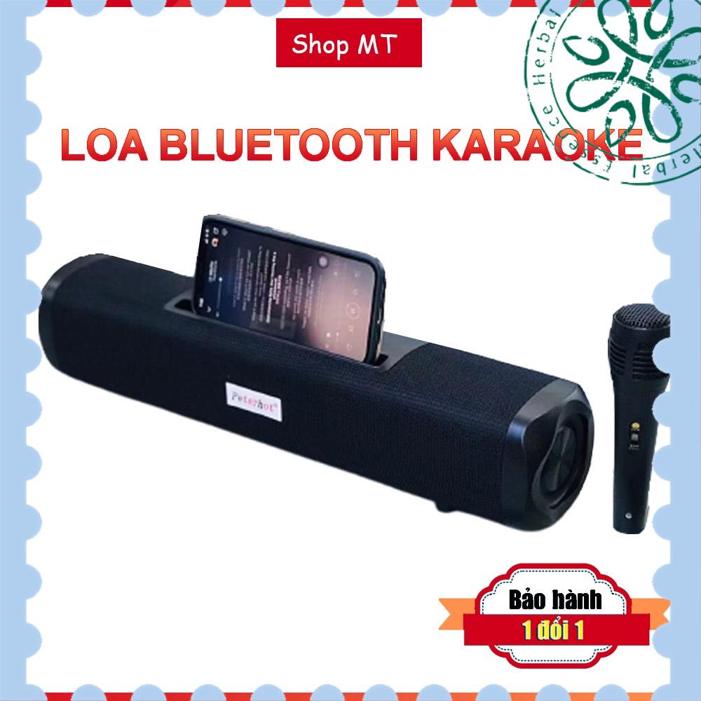 [Hàng mới về] Loa bluetooth karaoke mini công suất lớn không dây có mic âm thanh siêu hay bass khỏe Bảo hành 1 đổi 1