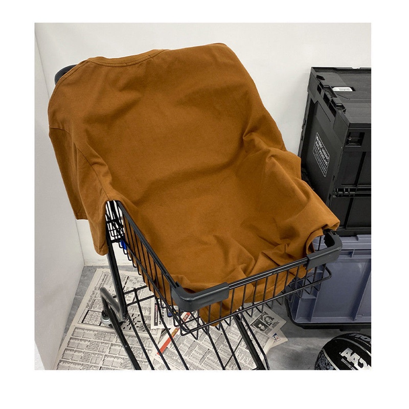 Áo Thun Tay Ngắn Cổ Tròn In Họa Tiết Phong Cách Preppy Cổ Tròn 19B6317 Cho Nam Và Nữ