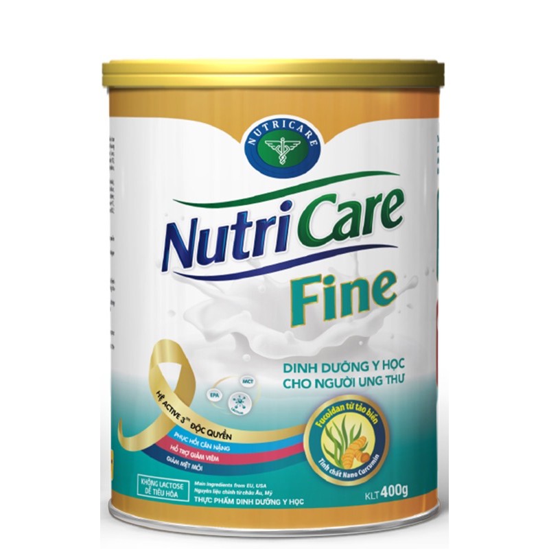 Sữa Nutricare Fine 900gr ( dinh duong cho bệnh nhân ung thư )