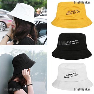 Nón Vành Tròn In Chữ Thời Trang Mùa Hè Dành Cho Nam Và Nữ