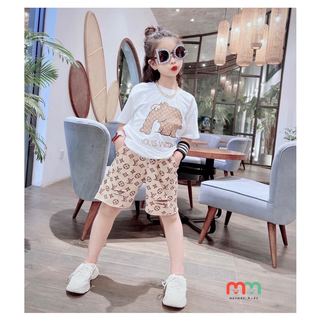 Set đồ bé trai bé gái size đại thun cotton cao cấp mềm mịn co dãn cho bé 9kg đến 37kg