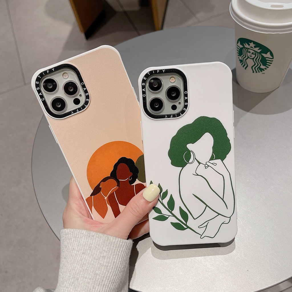 Ốp Điện Thoại Mềm In Hình Vẽ Graffiti Cho iPhone13Pro iP12Pro XS iPhone11 12Promax 13 11Promax 12 13