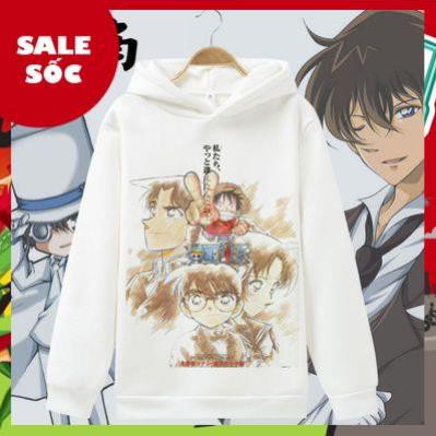 (SALE SỐC) Áo Hoodie Thám Tử Lừng Danh Conan!!