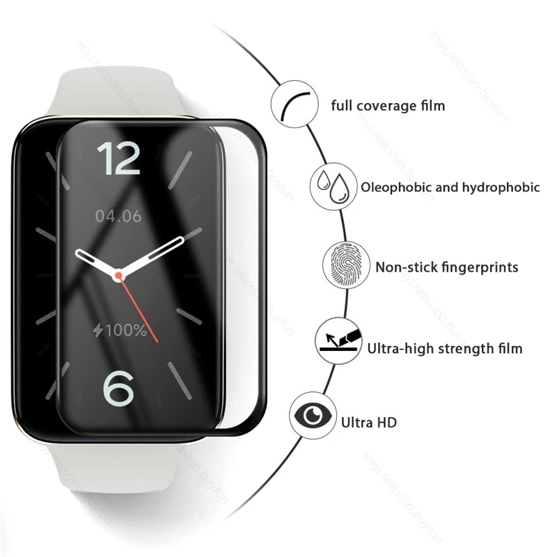 Miếng Dán Bảo Vệ Màn Hình Chống Trầy Xước Cho Đồng Hồ Thông Minh Xiaomi miband 7 pro