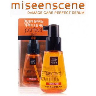 Tinh dầu dưỡng tóc Mise en scene Damage Hair Care Perfect Serum 70ml