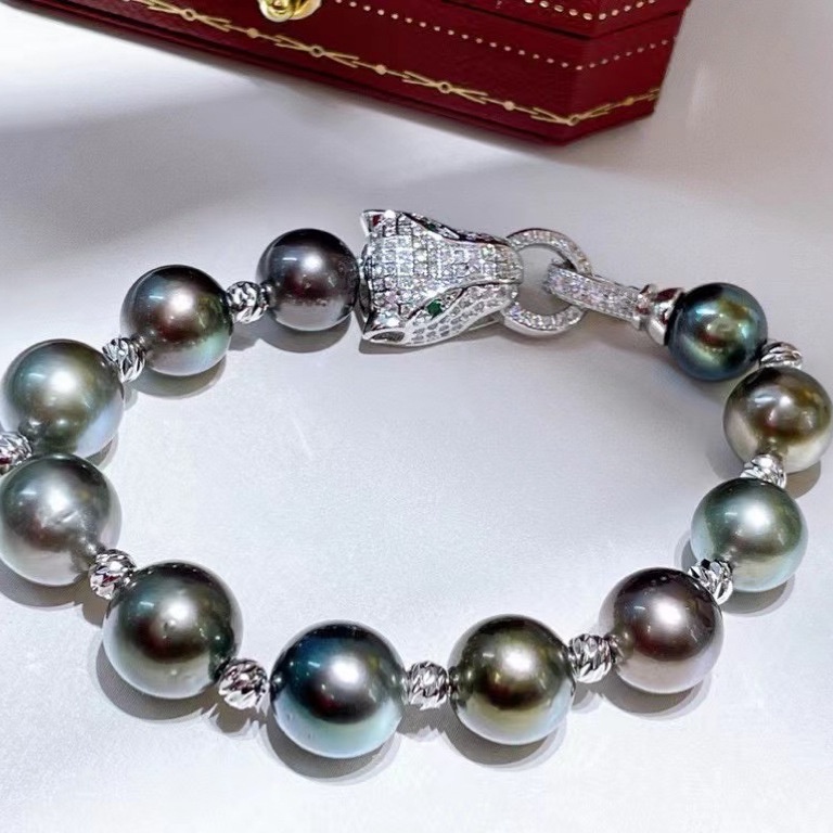 1 Vòng cổ Đồng Mạ Vàng 18K Họa Tiết Da Báo