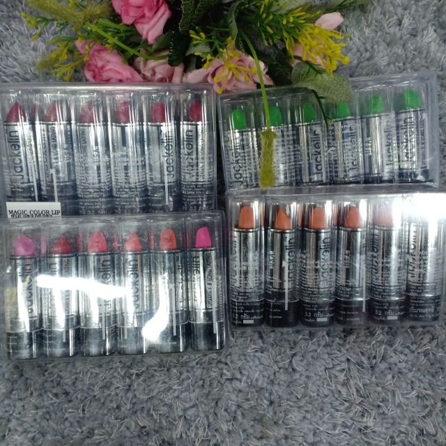 Bán Sỉ Vỉ 6 Son Gió Không Trôi Jackelin Thái Lan