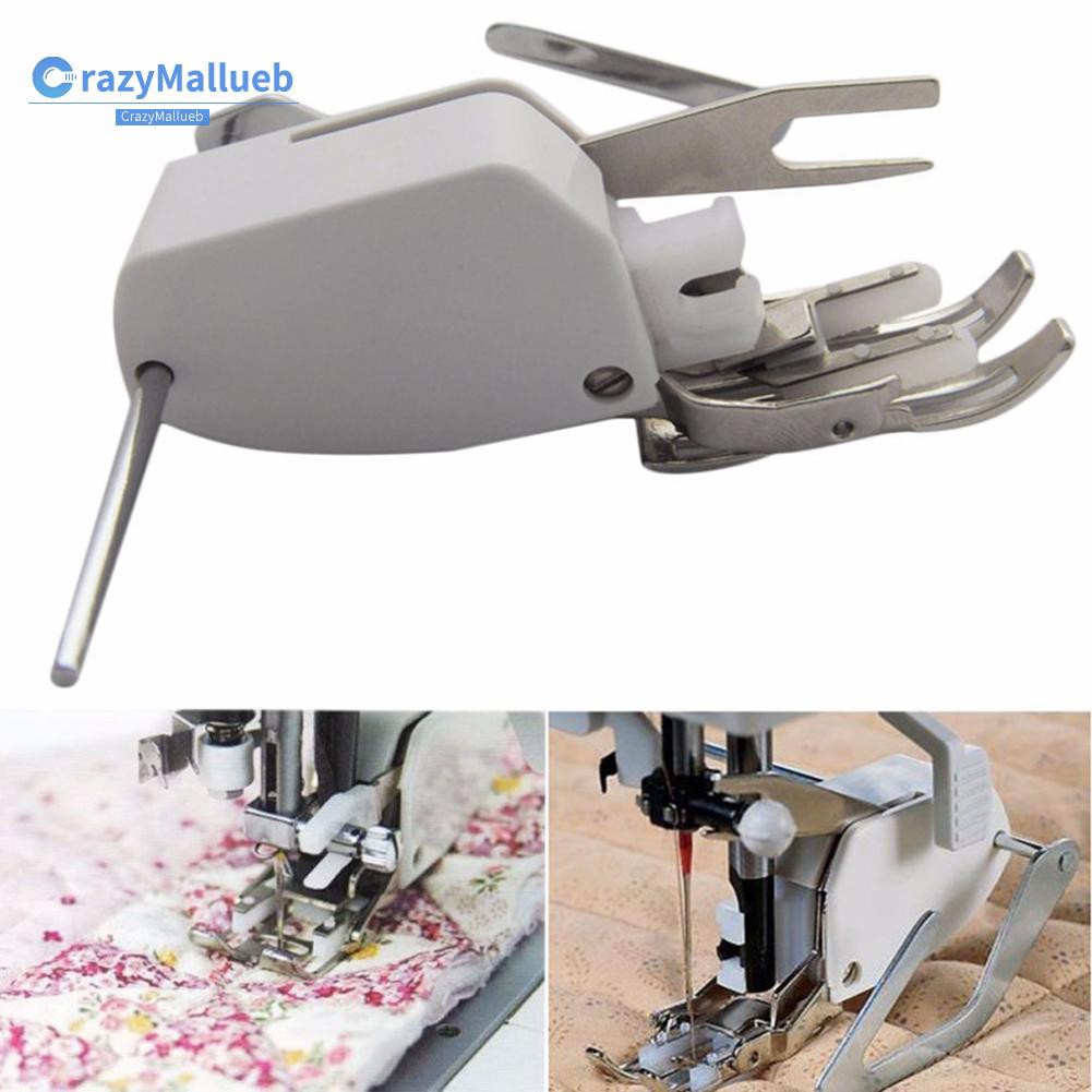 Crazymallueb❤Sewing Machine Walking Foot Apparel Sewing Fabric Arts Crafts Presser Foot❤New