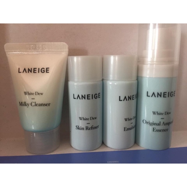 Kit dưỡng trắng da laneige