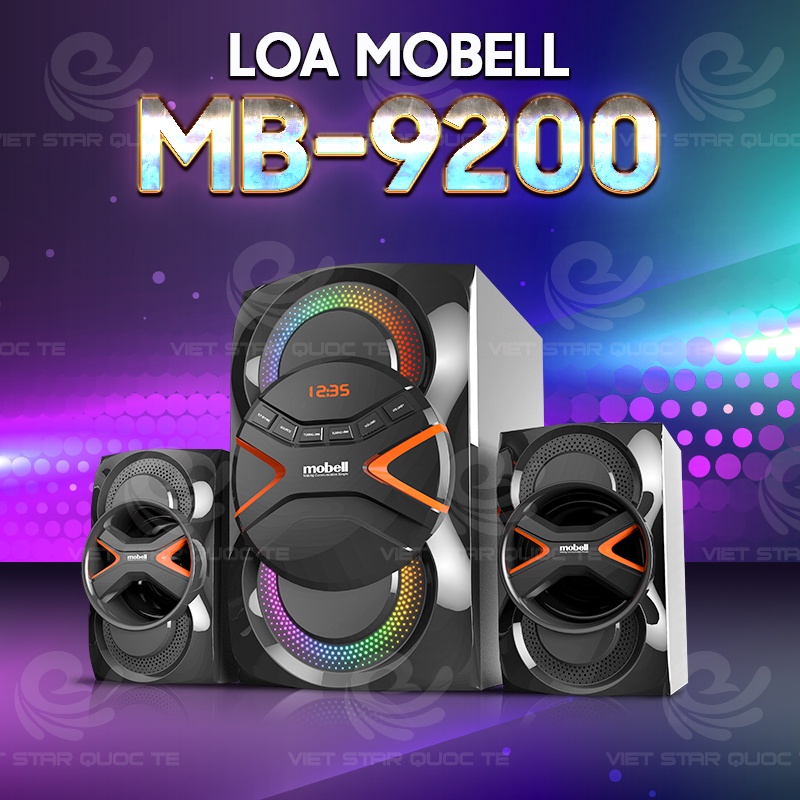 Loa Việt Star MB-9200, kết nối blutooth, USB màn hình LED, thanh âm tuyệt đỉnh, công suất lớn, bảo hành 12 tháng