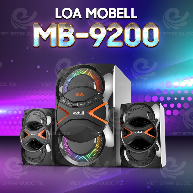 Loa mobell MB-9200, kết nối blutooth, USB màn hình LED, thanh âm tuyệt đỉnh, công suất lớn, bảo hành 12 tháng