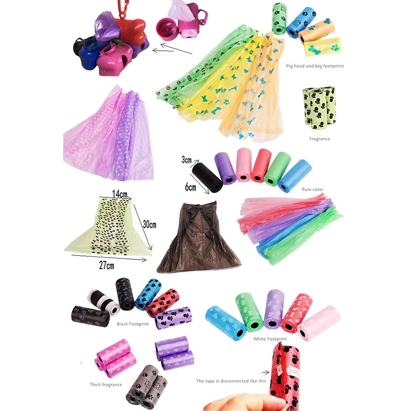 1 Cuộn Túi Đựng Rác Vệ Sinh Dành Cho Thú Cưng