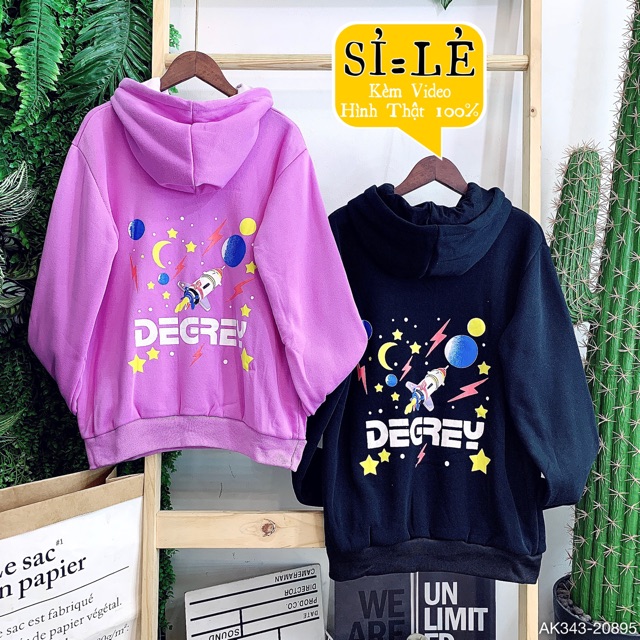 🎆𝐍𝐢̉ 𝐁𝐨̂𝐧𝐠 𝐋𝟏🎆 343 Áo Hoodie Nỉ Ngoại "DEGREY" Siêu Hot (Hình Thật) . | BigBuy360 - bigbuy360.vn