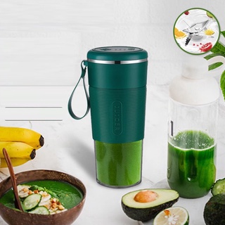 MÁY XAY SINH TỐ CẦM TAY DI ĐỘNG 6 LƯỠI DAO KKSTAR 450ml - Lưỡi dao sắc - xay khỏe được thịt -  đá cứng - hạt khô