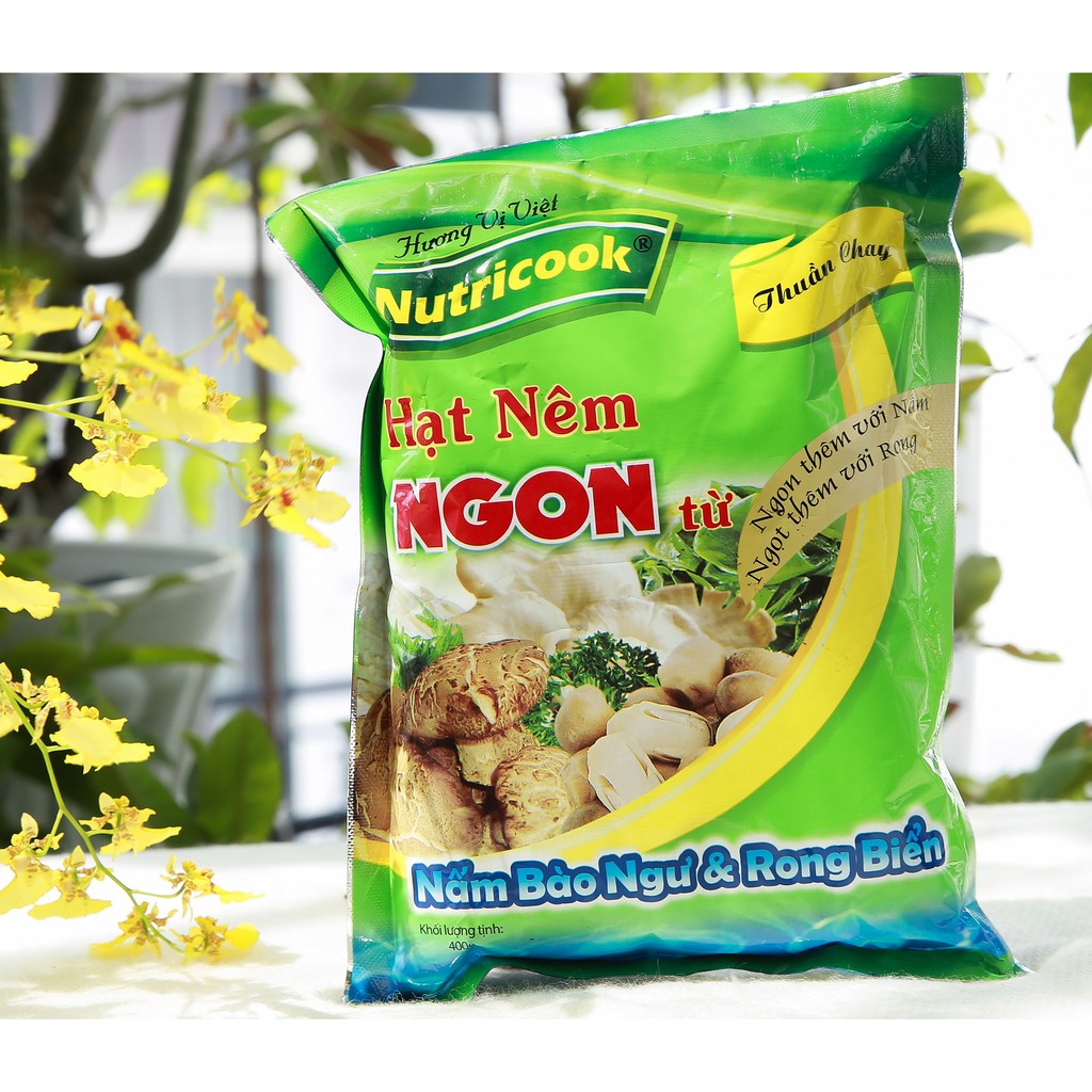 Hạt nêm Nutri nấm bào ngư và rong biển