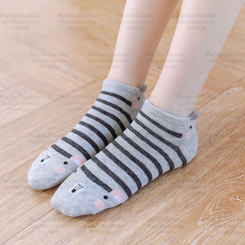Vớ ngắn tai thú size Nữ 16k / đôi