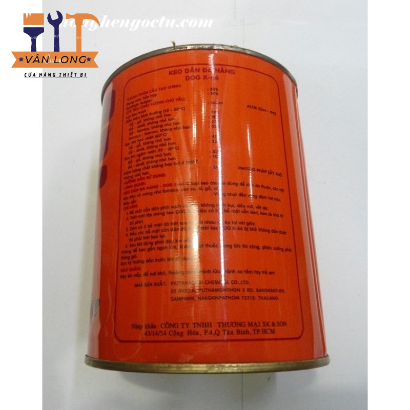 Keo Con ChóX-66, Hàng thái 100ml-200ml-600ml