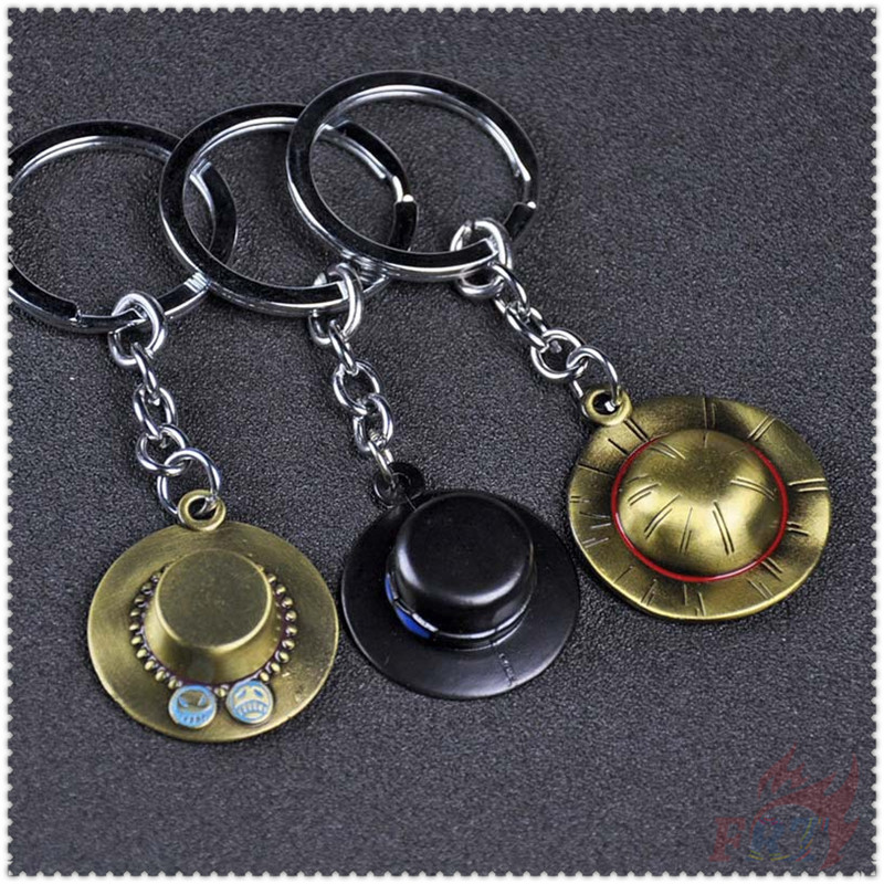 1 Móc Khóa Mặt Kim Loại Hình Nhân Vật One Piece