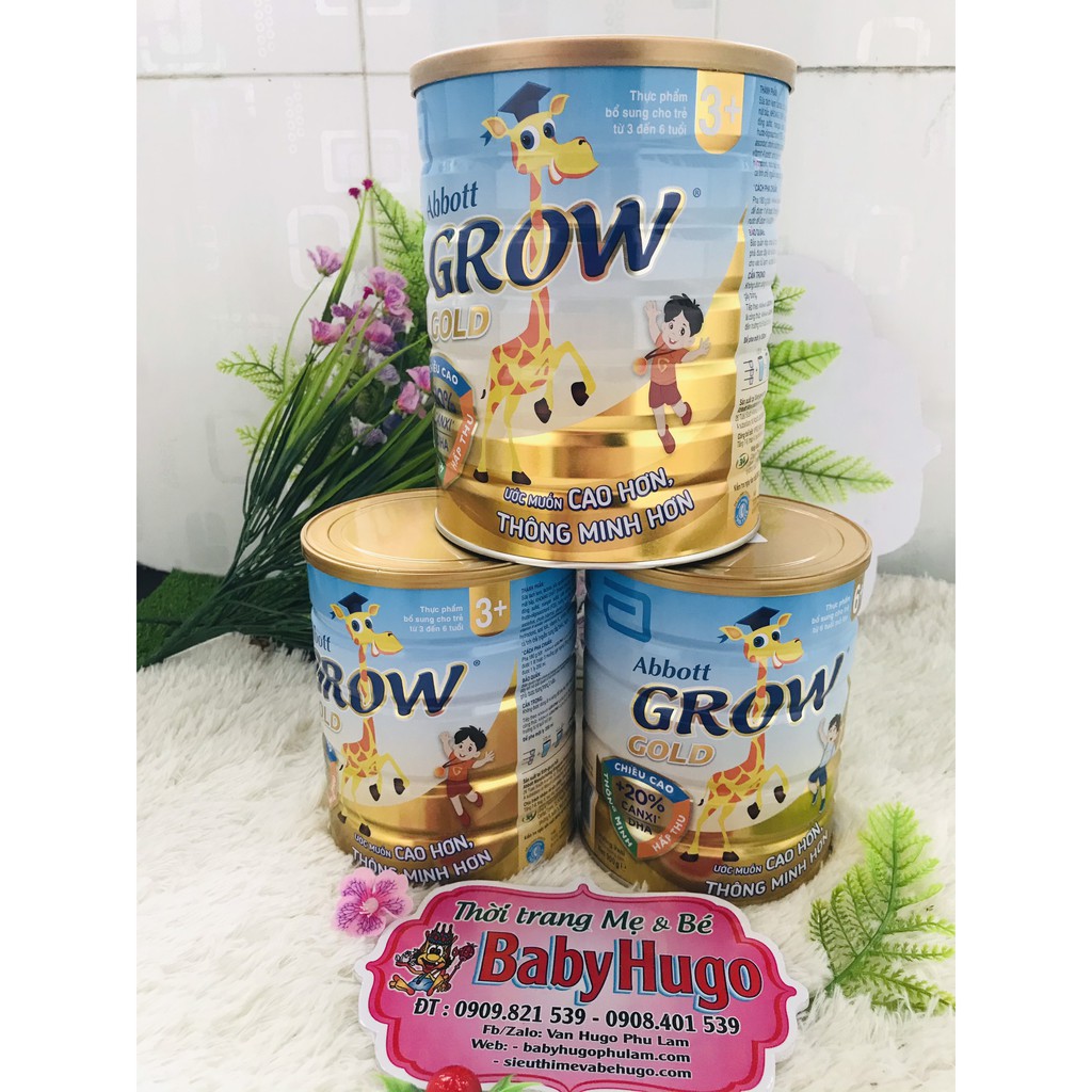 [DATE MỚI] Sữa bột Abbott Grow 3+ Lon 1.7kg