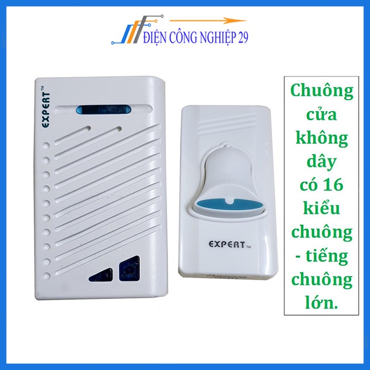 Bộ Chuông Cửa Không Dây Expert E7207
