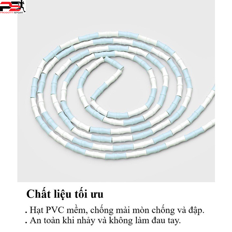Dây Nhảy Hạt,Dây Beaded Rope FED-XM0116 dây nhảy nam,nữ thể dục,thể thao.
