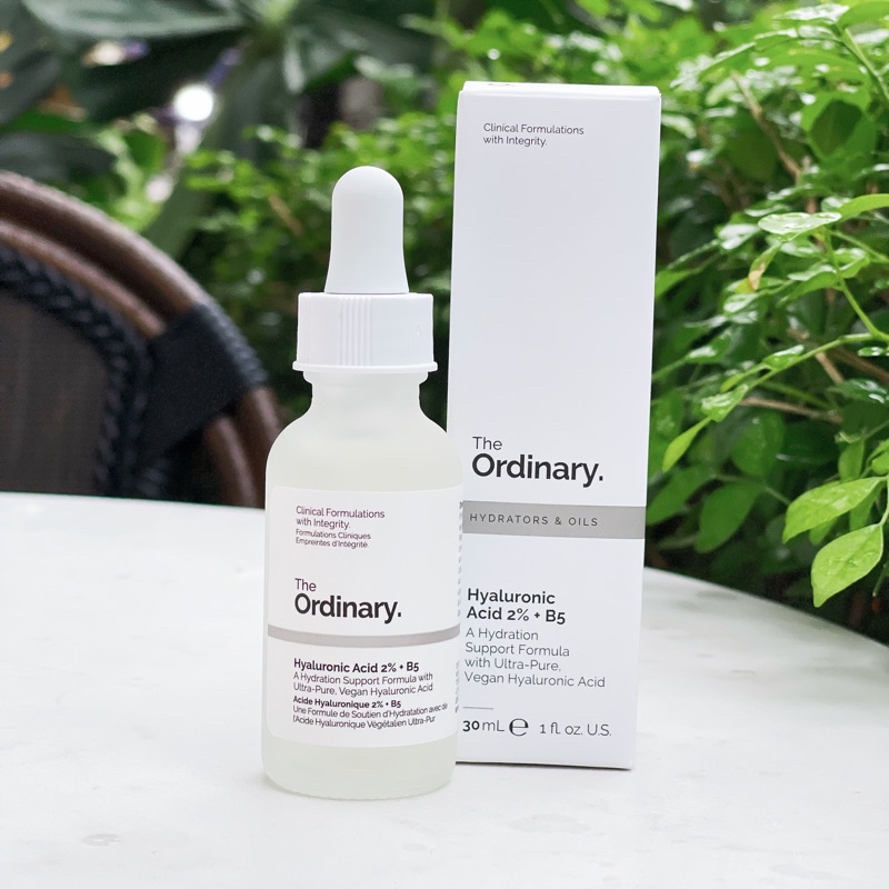 Serum cấp nước dưỡng ẩm The Ordinary Hyaluronic Acid 2% + B5