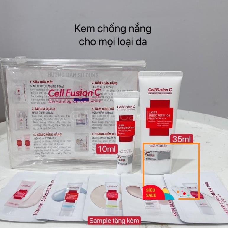 (35ml) kem chống nắng Cell Fusion C