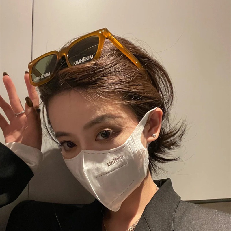Mắt Kính Thời Trang KIMHEKIM Chống UV400 627 Form Vuông Phong Cách Cực Hot - Hata24h