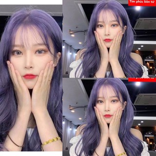 (Màu Tím phúc bồn tử + Tặng oxy, gang tay) Thuốc nhuộm tóc nhập khẩu chính hãng