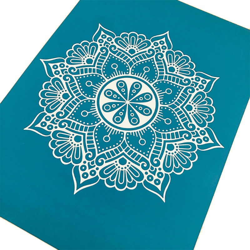 Khuôn Lưới Lụa Tự Dính Họa Tiết Mandala Dùng Làm Áo Thun DIY