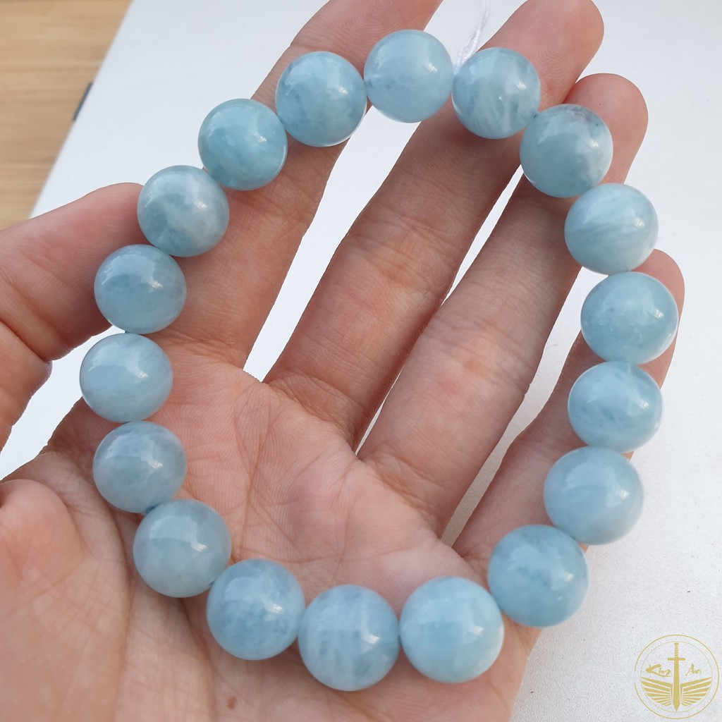 Vòng tay đá Aquamarine