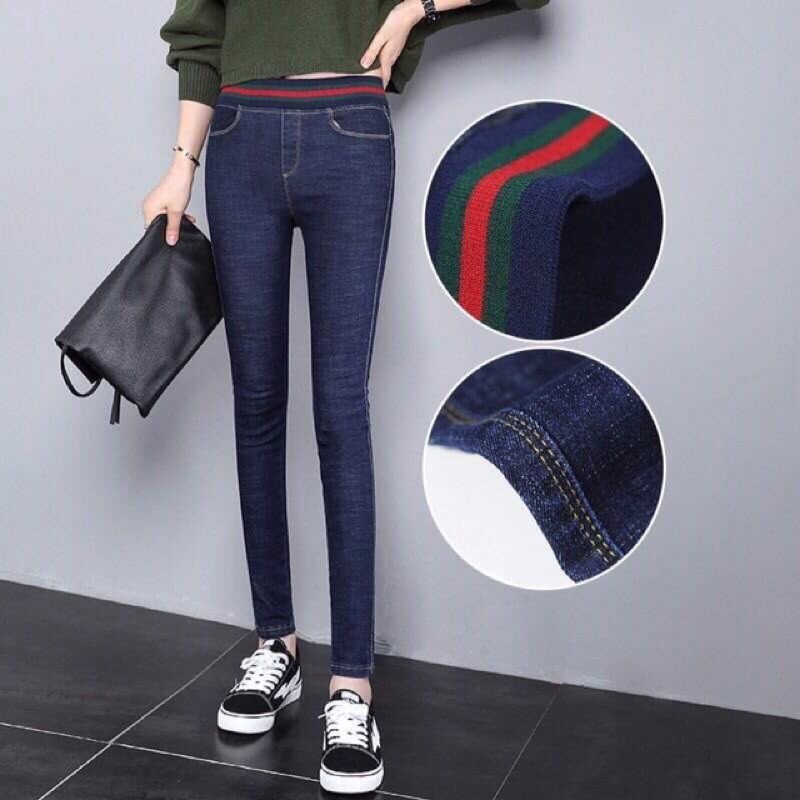 Quần Jeans nữ Lót lông