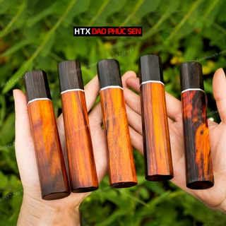 Cán dao nhật htx dao phúc sen cn08 bát giác gỗ mun tiện lợi dễ sử dụng 13cm