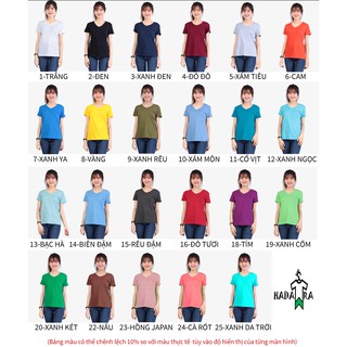 Áo Thun Nữ Cao Cấp Cổ Tim - Đỏ Đô