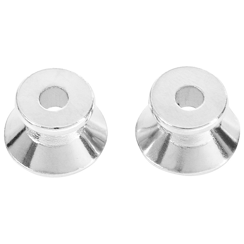 2 x Đàn Guitar Acoustic điện Bass Nút dây đeo vít Khóa chốt Chốt miếng đệm